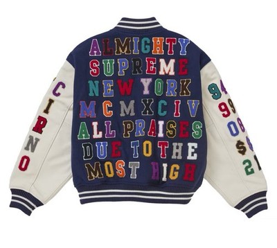 Supreme Praises Varsity Jacket 新品Mサイズ s-l400.jpg