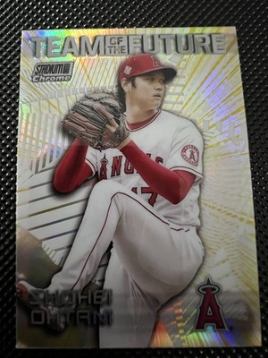  2022 Topps Chrome Shohei Ohtani Team of the Future Angels TOF-17 