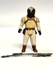 Star Wars Vintage 1983 Kenner Klaatu Skiff Guard Action Figure & Staff No Coo