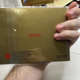 Zelda II The Adventure of Link Gold (Nintendo NES) LoZ 2 CIB complete video game