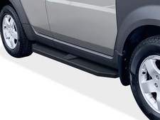 Aps Black Running Boards Style Fit 03-11 Honda Element