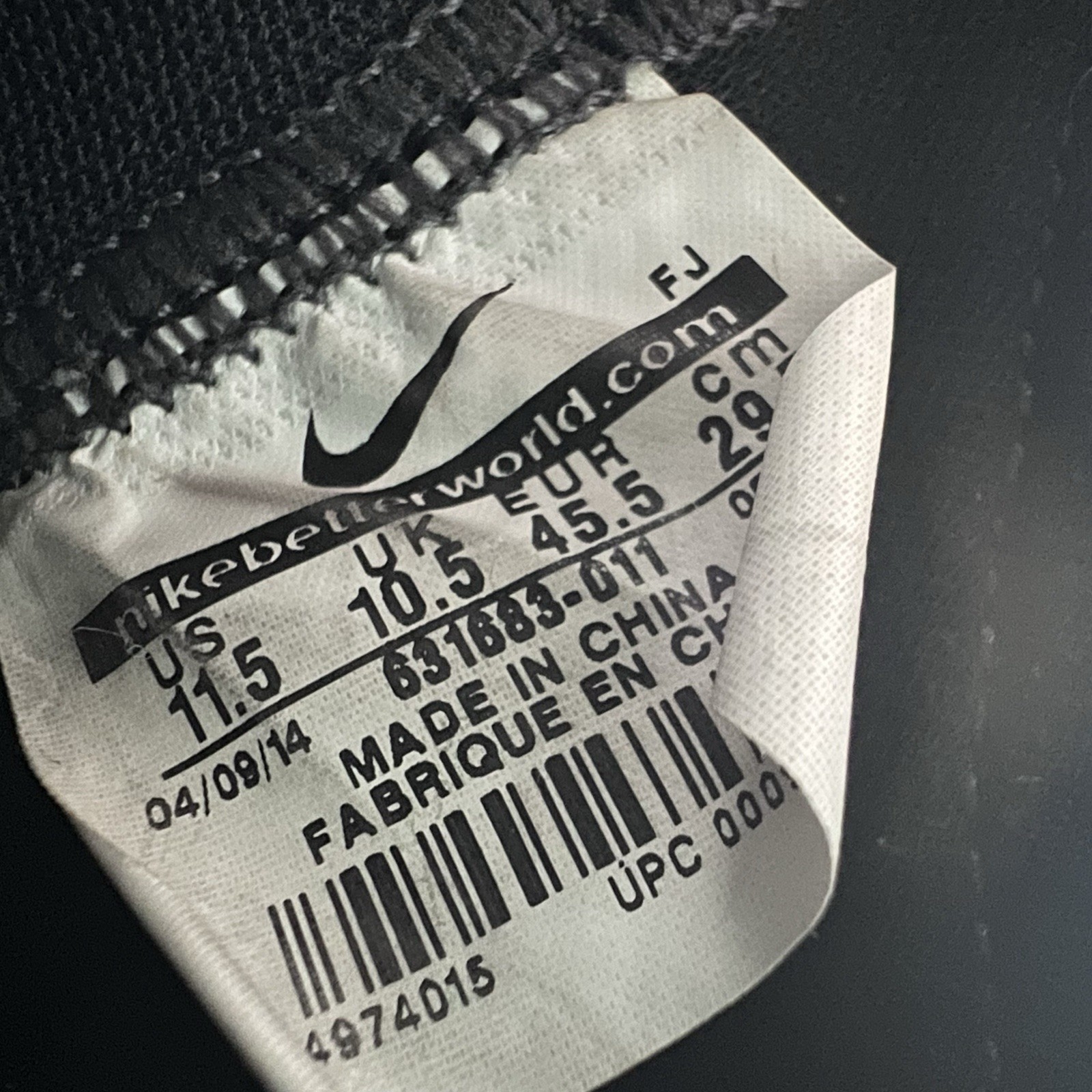 Nike Match Supreme Hi LTR Lace Up Athletic Shoes Sneakers Men's 11.5 thumbnail 8