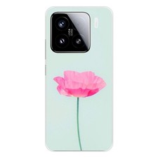 Silicone Case - Xiaomi 15 Compatible - Pink Flower Design