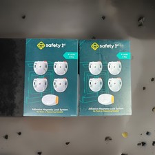 2X Safety 1st Adhesive Magnetic Lock System - 4 Locks / 1 Key