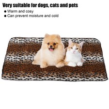 Dog Blanket Soft Plush Machine Washable Plush Pet Blanket For Small Pets Dog