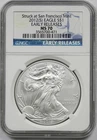 2012-(S) Silver Eagle $1 MS 70 NGC Early Releases Struck at San Francisco