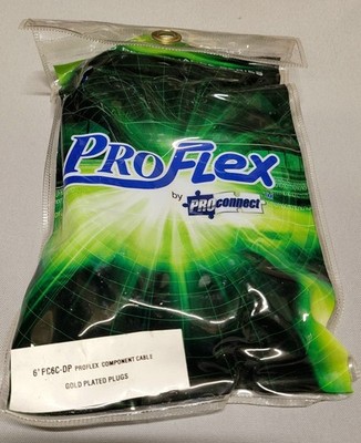 ProFlex 6' PC6C-DP High Performance 6ft  RGB Component Video Interface RCA/RCA