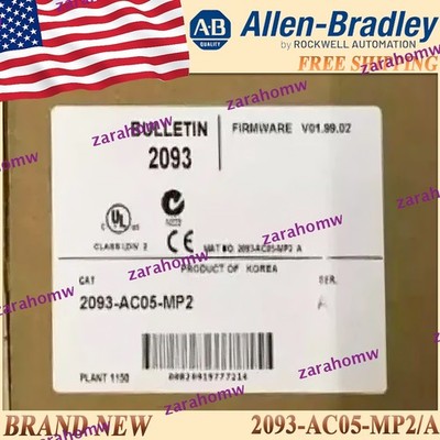 New in Box 2093-AC05-MP2/A Kinetix 2000 Integrated Axis Module 2093AC05MP2 serA