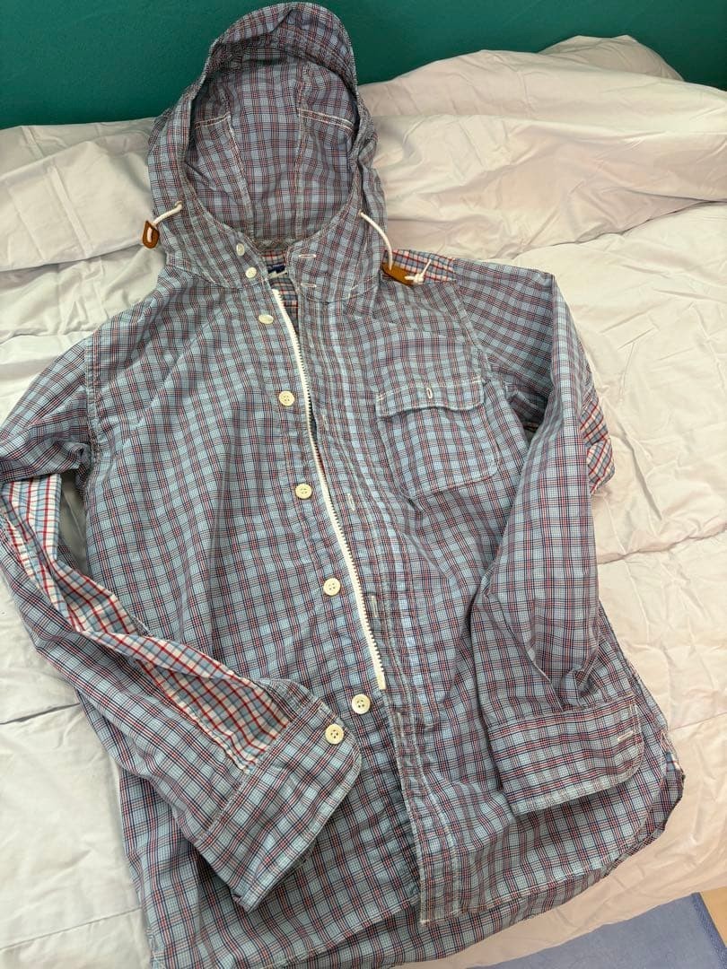 Junya Watanabe Man Nylon Patchwork Checkered Jack… - image 1