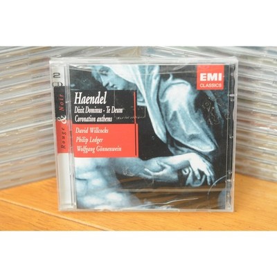 Haendel 2 CD Dixit Dominus Te Deum Coronation Anthems EMI Classics Choir Baroque