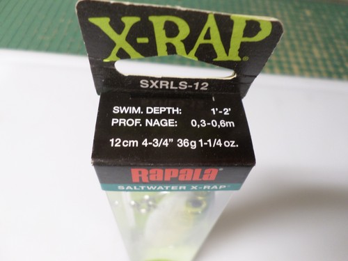 RAPALA X-RAP - SXRLS-12 - FUSILIER - SXRLS12 FUS - 4-3/4" - 36g - NIB - Picture 3 of 5