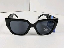 Bob Mackie 100 UV Protection Black Sunglasses