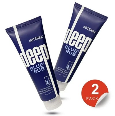 doTERRA Deep Blue Rub, 4 oz, 2 Pack