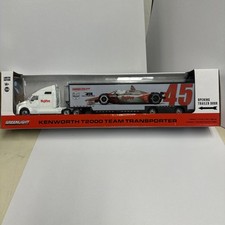 INDYCAR Kenworth T2000 RLL INDY Transporter #45 HyVee 1/64 WHITE Promo