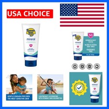 Mineral Sunscreen SPF 50 Lotion, 5Fl Oz  Zinc Oxide Sunscreen Lotion, Beach ...