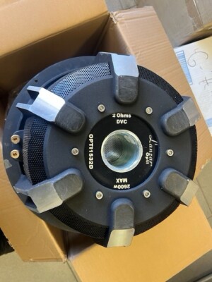 Lanzar OPTI 1532D 15'' 2600 Watt Dual 2 Ohm Bass Subwoofer Huge