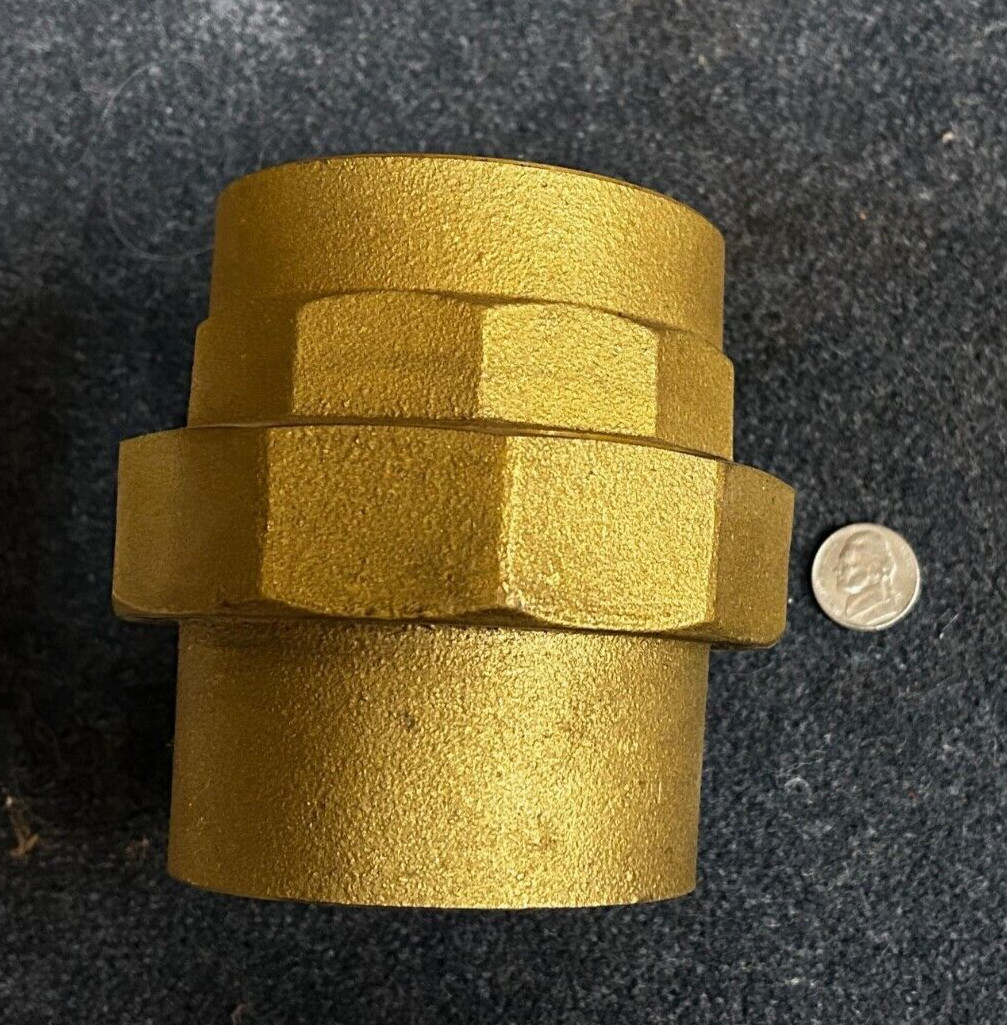 3" Copper Brass Union