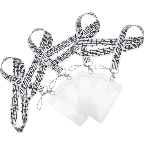 4 Pcs Notes Mobile Phone Lanyard Hanging Ropes for Cellphone Man - Photo 11/12