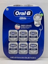Oral-B Glide Advanced Multi-Protection Floss, 6-pack (total 264m)