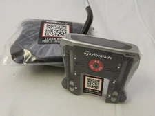 New LH Taylormade Spider GT MAX Silver White SB 35" Putter 35 inch Single Bend