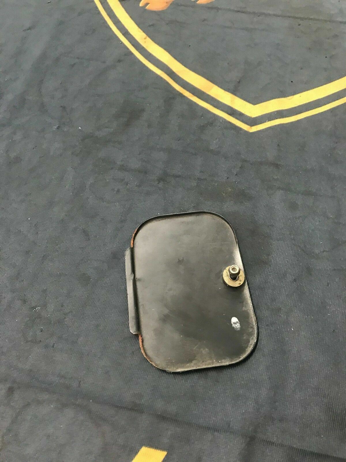 LAMBORGHINI MURCIELAGO DOOR HINGE ACCESS COVER DOOR JAM PART OEM 410837267 