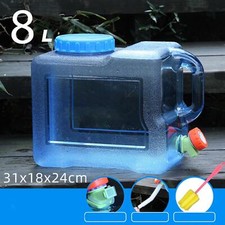 Water Container Water Bottle Carrier Water Bucket Camping Water Storage Jug for