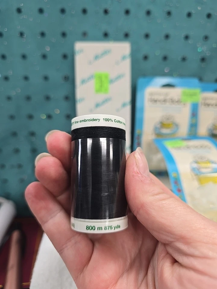 Mettler Stick-+Stopfgarn Thread Art 248, 5 Rolls & 8 Packs Handi-Bobs #C85 - Image 4 of 4