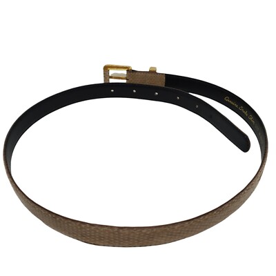 SHEKA by Faco Int\'l Womens Belt Size M Tan Genuine Snakeskin Made In Taiwan SHEKA by Faco Int main image 2