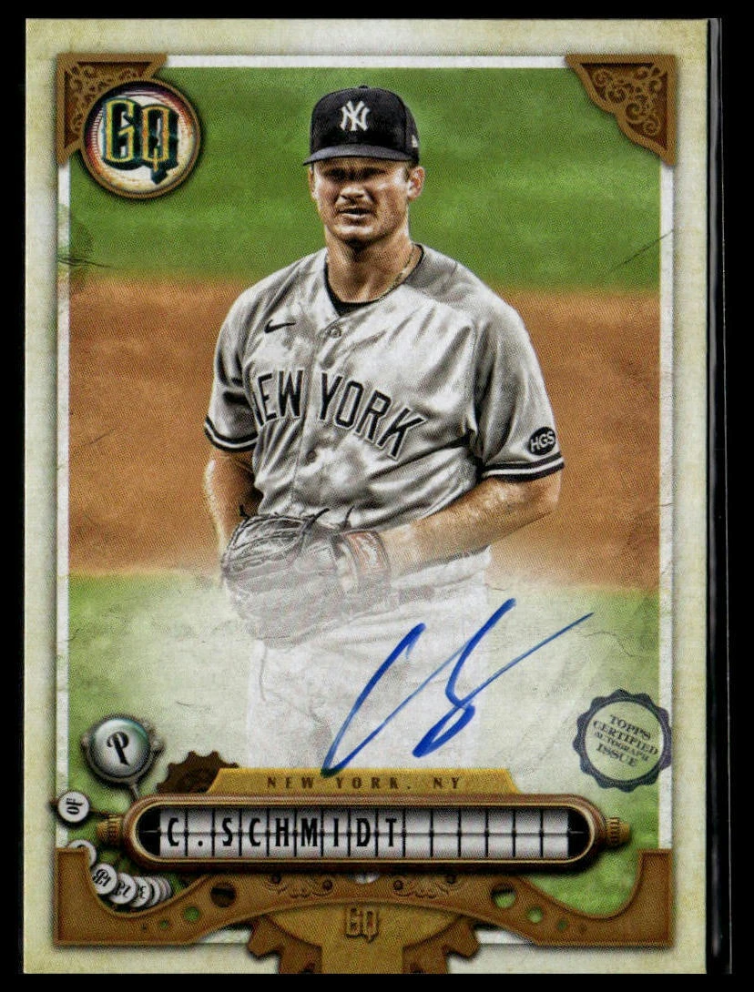 2022 Topps Gypsy Queen #GQA-CS Clarke Schmidt GQ Autographs