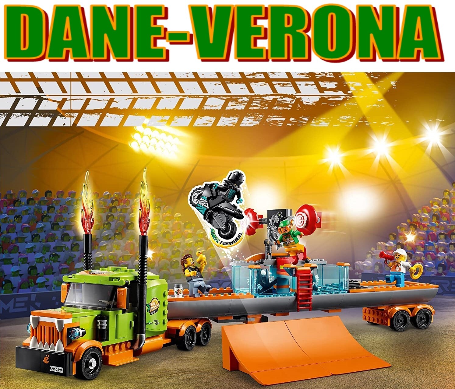 Lego - Truck dello Stunt Show - Stunt Show Truck (60294) City
