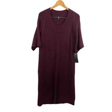 Mossimo Wine Red Sweater Dress XL NEW with Tags