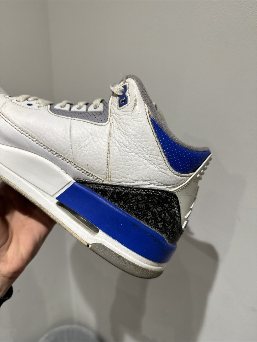 jordan 3 racer blue size 9.5