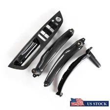 Car Window Switch Panel Interior Door Pull Handle Kit For BMW X5 X6 E70 E71 LHD