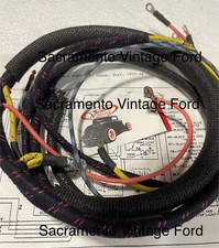 1933 1934 Ford Dash Cowl Wiring Harness Wire For Loop Style Amp Gauge Usa