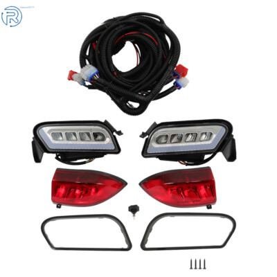 For 2018-up Club Car Tempo High Quality Golf Cart LED Headlight & Tail Light Kit
