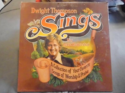 Dwight Thompson (834) sings his most Requested LP DT108Dwight Thompson Ministri 