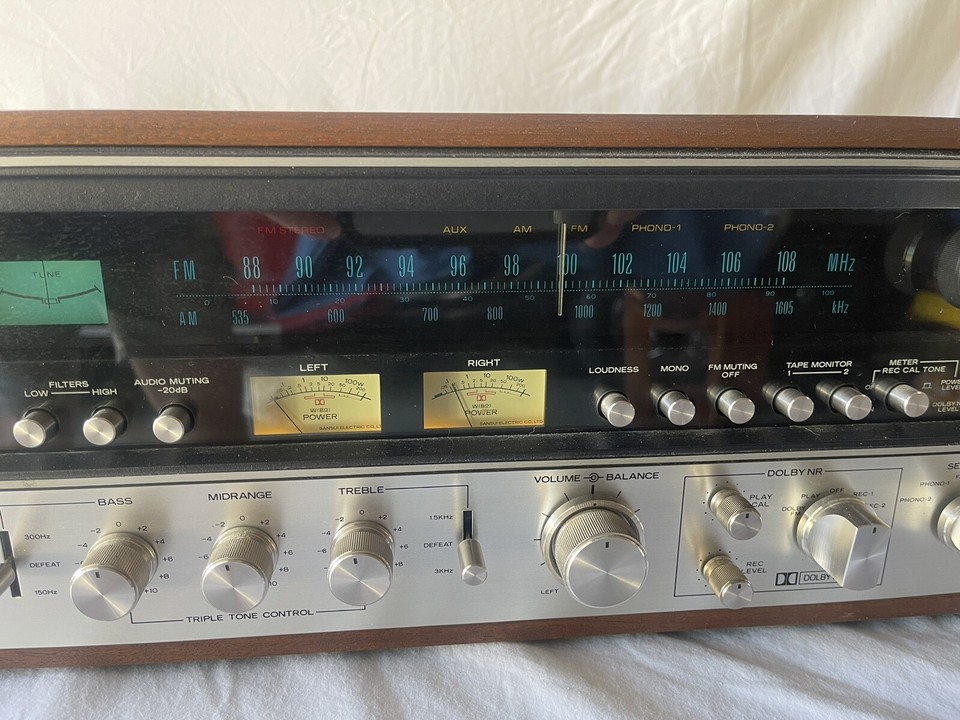 Sansui 9090DB AM/FM Receiver | 2 Channels | 125 Watts | P. Channel ...