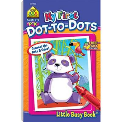 My First Dot-to-dots (Little Busy Book) - Paperback By School Zone - GOOD