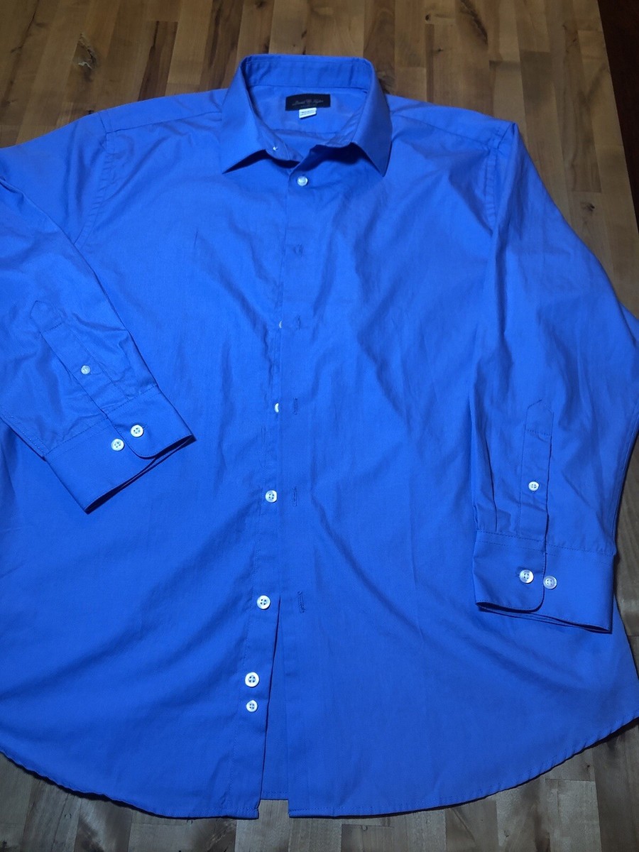 David Taylor Collection Men's Classic Fit Dress Shirt Size large 16.5 32/33  J20 | eBay