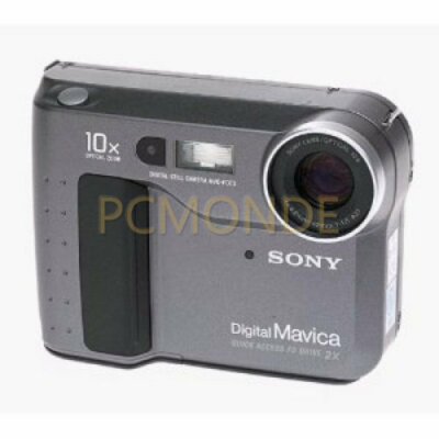 Sony Mavica MVC FD73 0.4MP Digital Camera - Metallic grey
