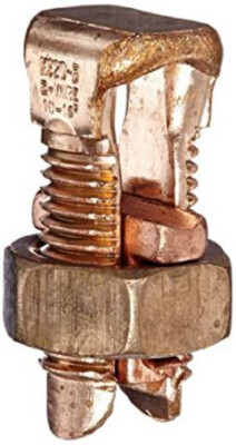 2 pack KS90 Burndy 00781810015254 12 STR.-10 Str. Split Bolt