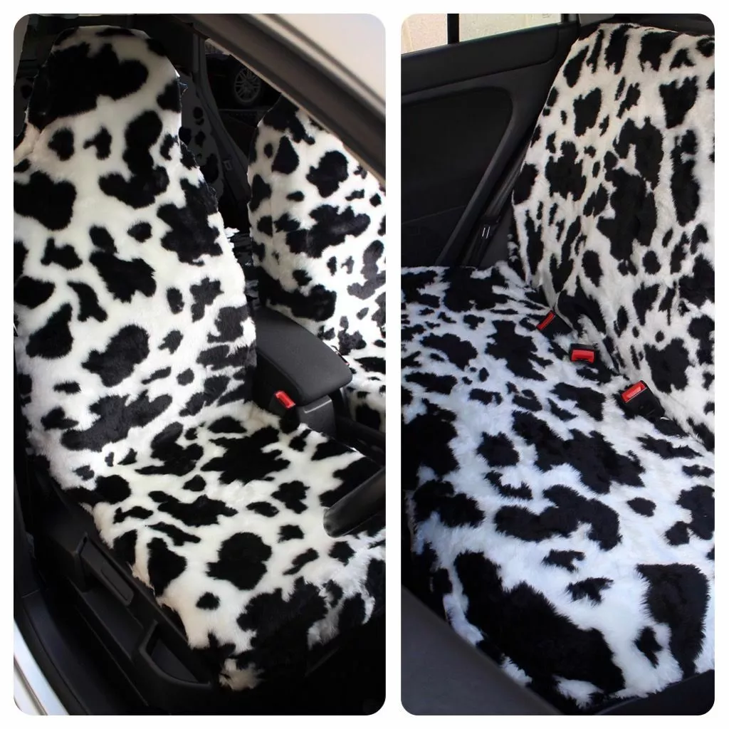 Cow car seat clearance covers