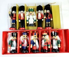 Nutcracker Ornaments- 5 Have Moving Mouths