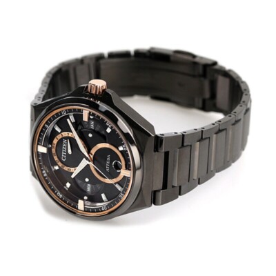 CITIZEN ATTESA ACT Line BU0065-64E Black Eco-Drive Titanium Men