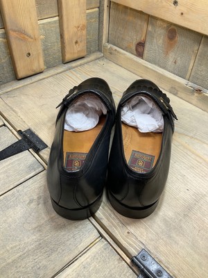 Men\'s Pitti Shoes Firenze Made In Italy Black Leather 9.5 M Kiltie Tassel Loafer Mens pitti firenze brown - Gem main image 3