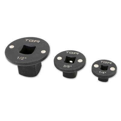 TGR Low Profile Impact Socket Adapter - Drive Reducing 3PC. Set 3/4'' to 1/2'' ...