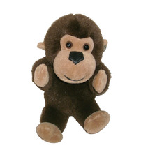 VINTAGE WALT DISNEY WORLD ATTRACTIONS MONKEY BUTTON EAR STUFFED ANIMAL PLUSH TOY