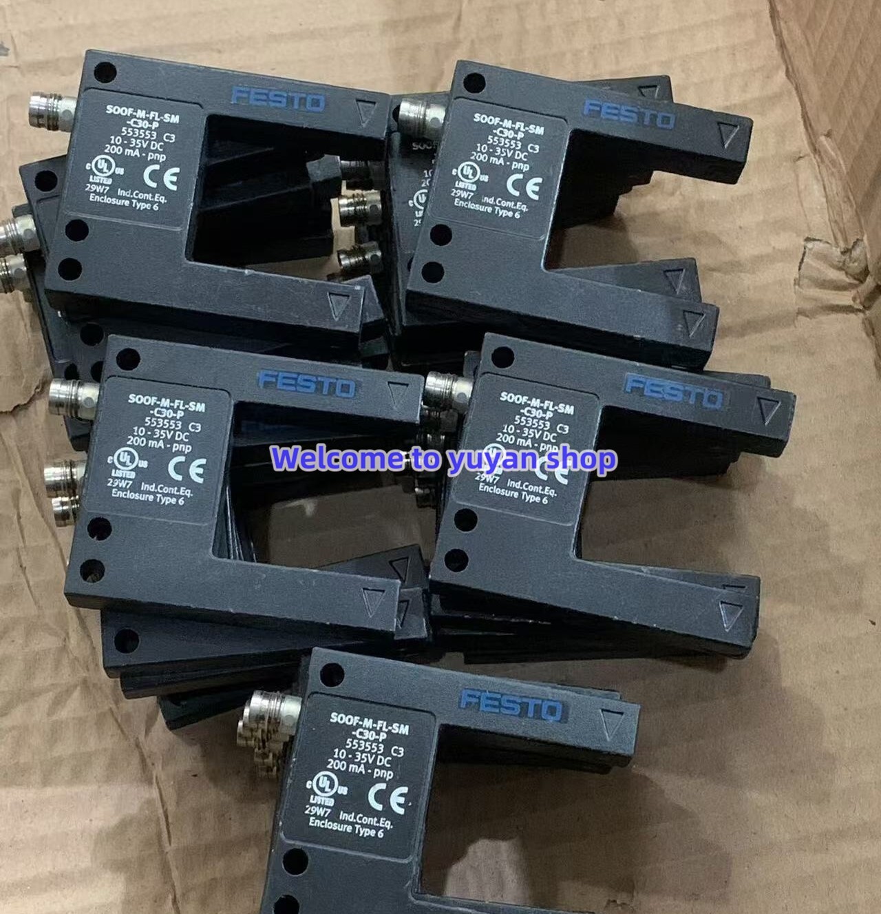 1pc USED FESTO SOOF-M-FL-SM-C30-P TESTED #VI4K CH