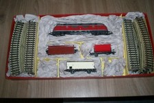 Alte Märklin HO Startpackung im roten Karton