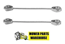 QTY (2) NEW REPL MTD CUB CADET DECK LIFT CABLE 746-0970 946-0970 RZT42 RZT50